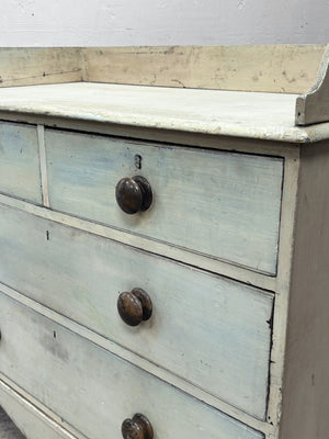 Painted Victorian chest (Reserved)