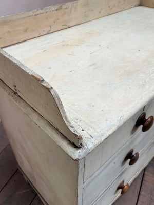 Painted Victorian chest (Reserved)