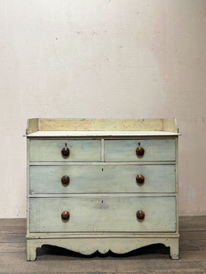 Painted Victorian chest (Reserved)