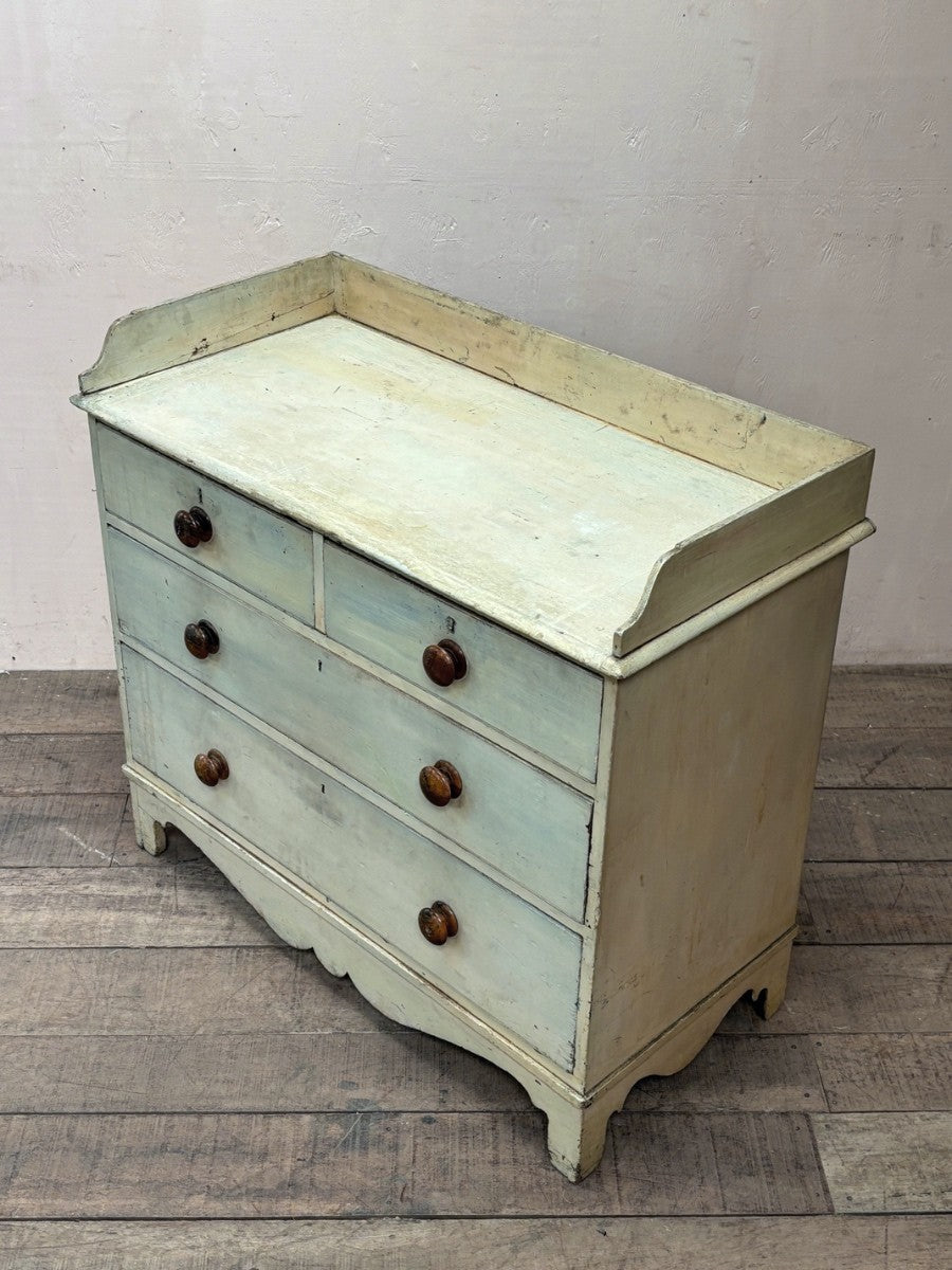 Painted Victorian chest (Reserved)