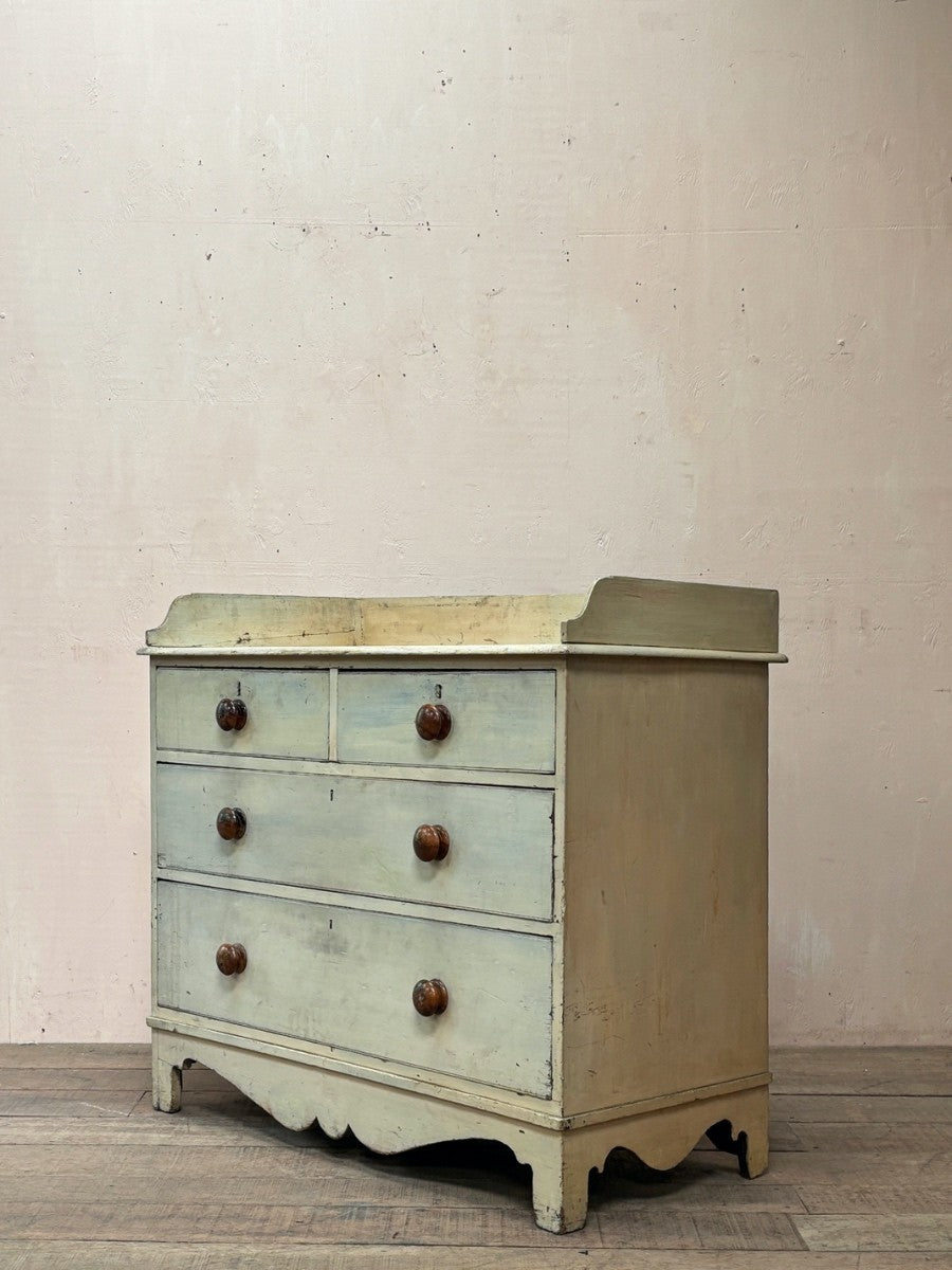 Painted Victorian chest (Reserved)
