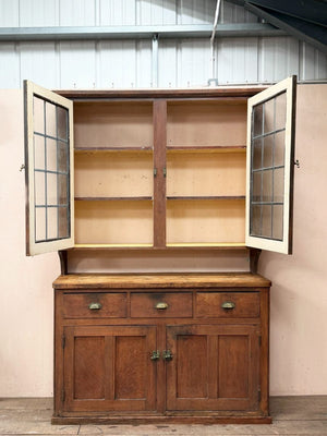 Pine glazed dresser