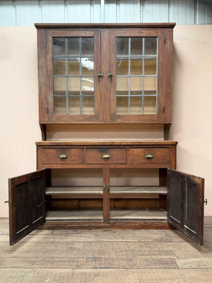 Pine glazed dresser