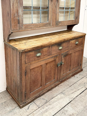 Pine glazed dresser