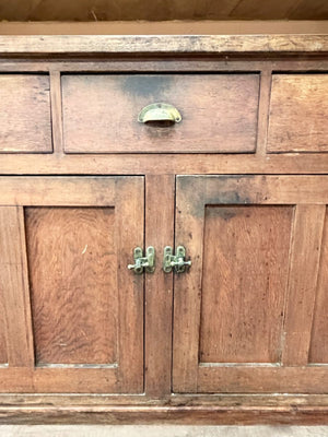 Pine glazed dresser