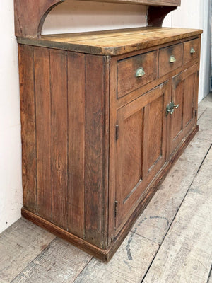 Pine glazed dresser