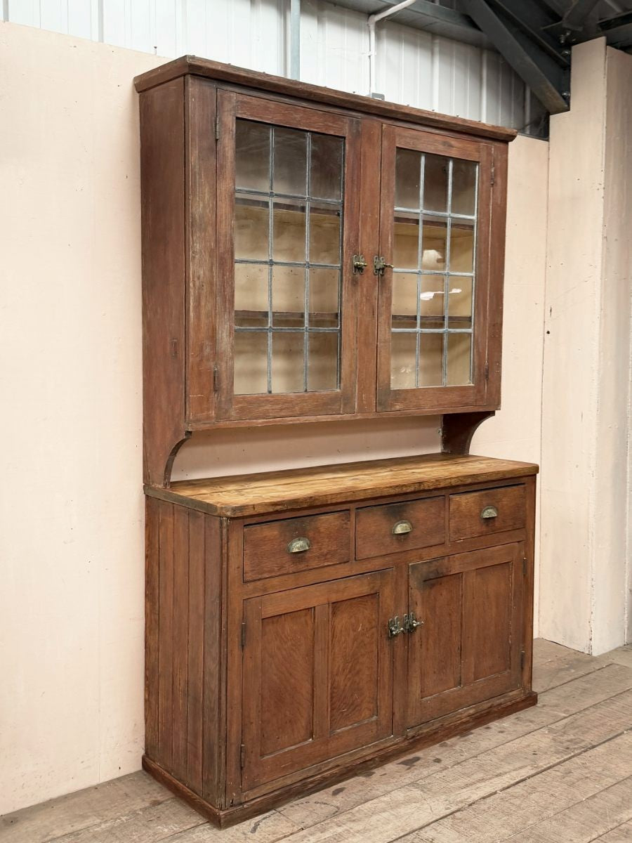 Pine glazed dresser
