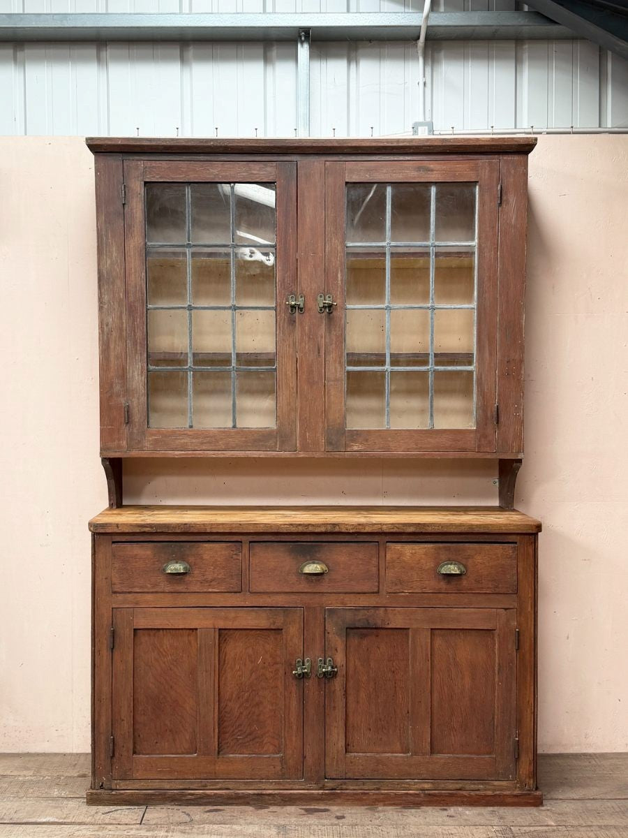Pine glazed dresser