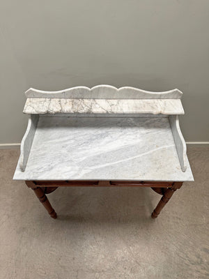 Pine washstand with marble top (Reserved)