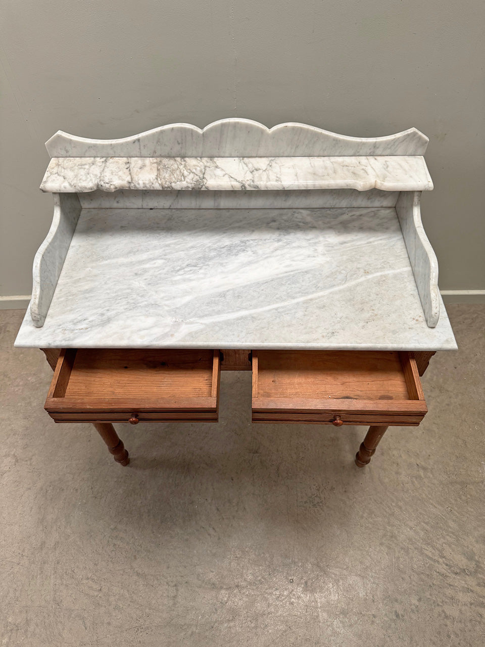 Pine washstand with marble top (Reserved)