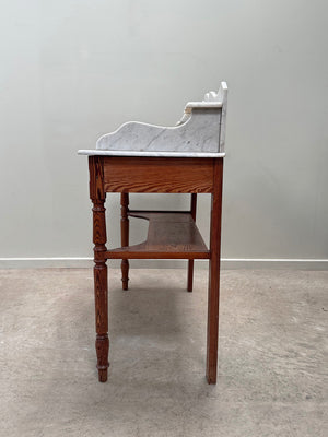 Pine washstand with marble top (Reserved)