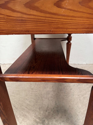 Pine washstand with a marble top