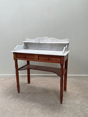 Pine washstand with marble top (Reserved)