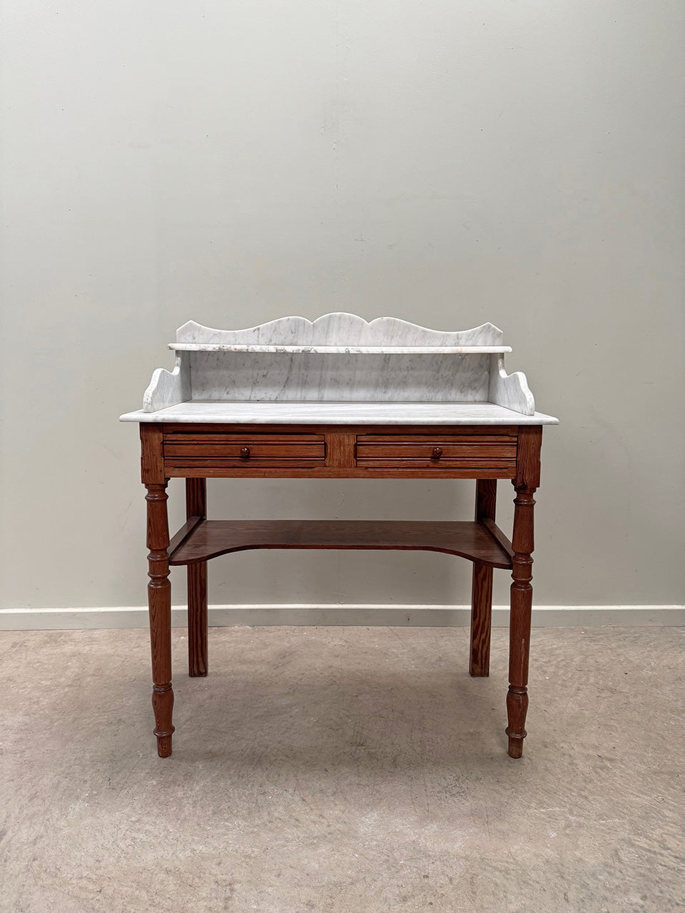 Pine washstand with marble top (Reserved)