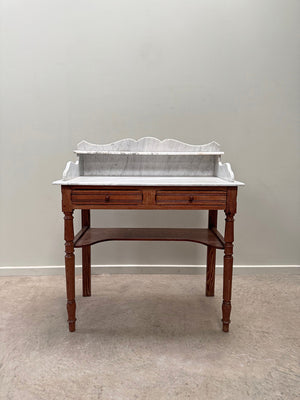 Pine washstand with marble top (Reserved)