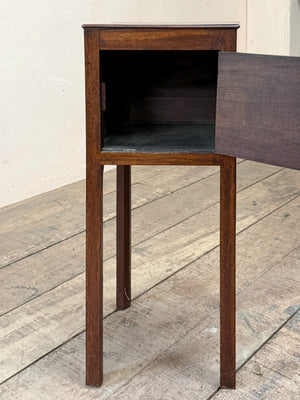 19th century mahogany pot cupboard