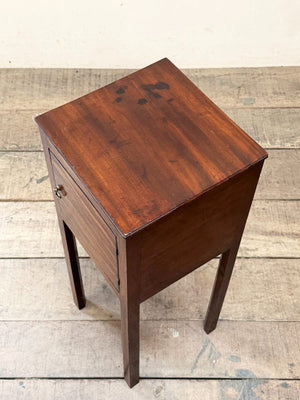 19th century mahogany pot cupboard