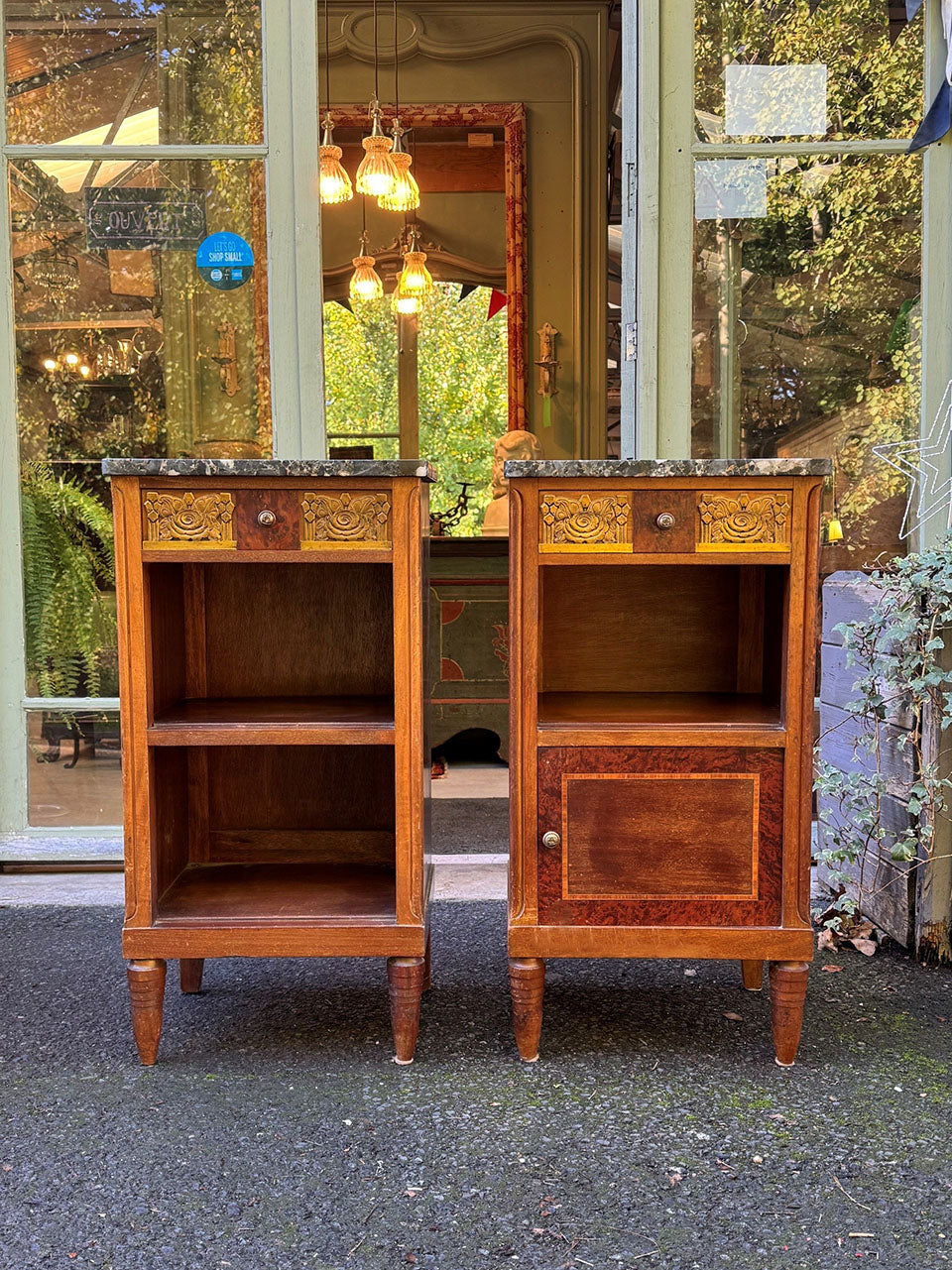 1930's bedside tables