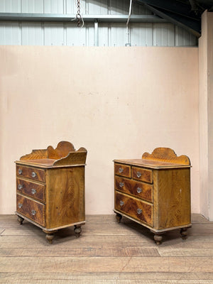 Pair of Victorian chests