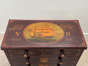 Nautical chest of drawers