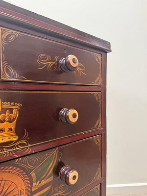 Nautical chest of drawers