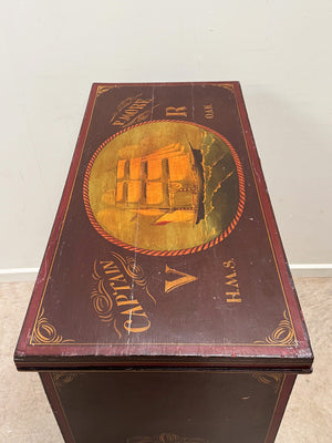 Nautical chest of drawers