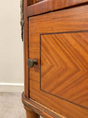 Squat cupboard with marble top (Reserved)