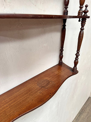 Spindle shelves