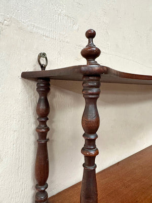 Spindle shelves