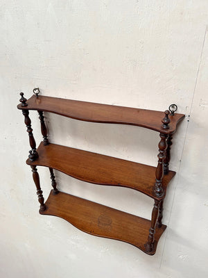 Spindle shelves