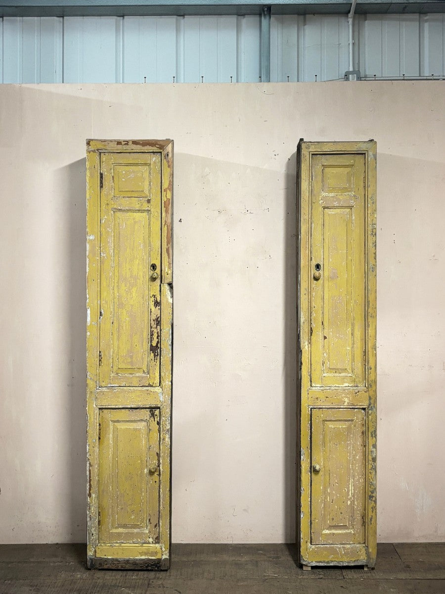 Victorian alcove cupboards (pair)