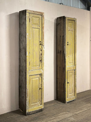 Victorian alcove cupboards (pair)