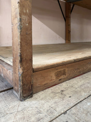 Mid century warehouse shelves