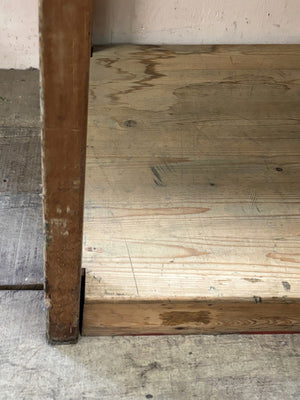 Mid century warehouse shelves