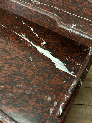 Washstand with a beautiful marble top