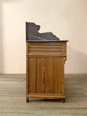 Washstand with a beautiful marble top