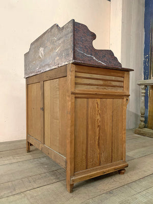 Washstand with a beautiful marble top