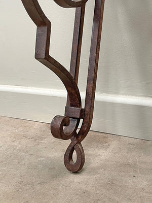 Wrought iron rack