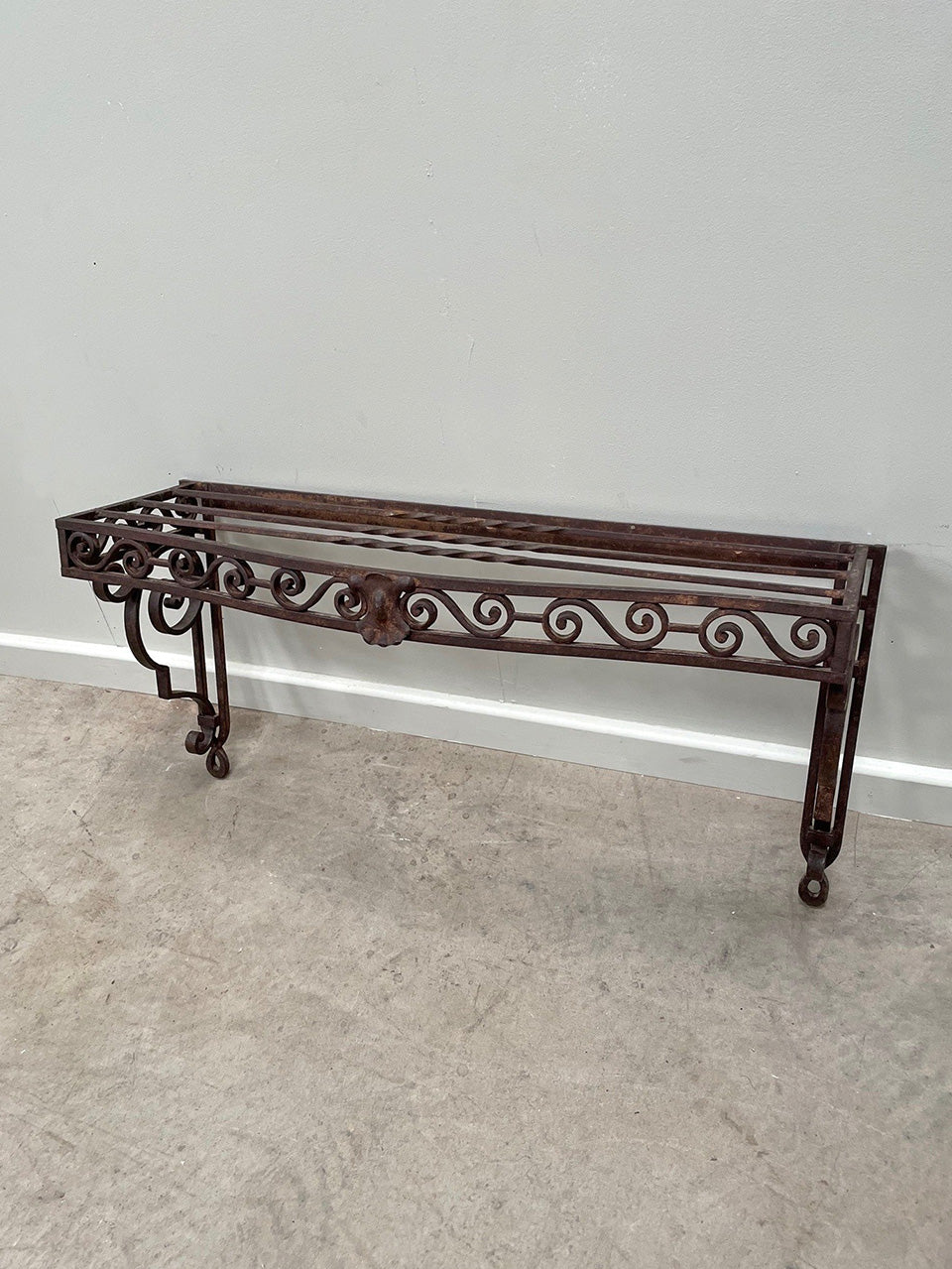 Wrought iron rack