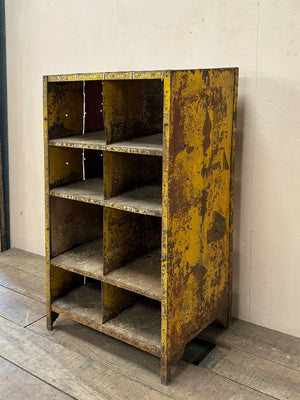 Yellow steel storage