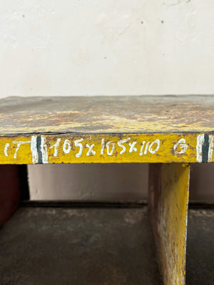 Yellow steel storage