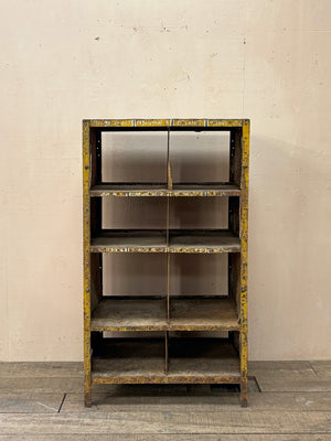 Yellow steel storage