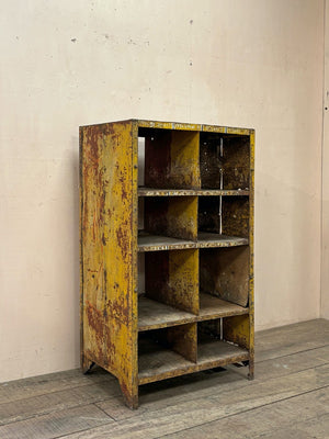 Yellow steel storage