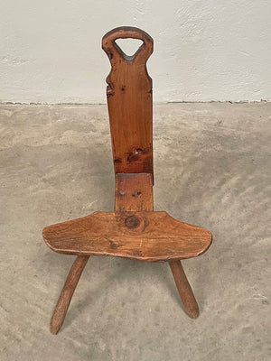 Folk art stool