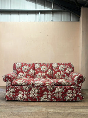 Floral sofa 'as is'