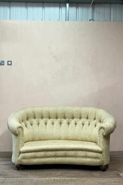 Deep buttoned sofa 'as is'
