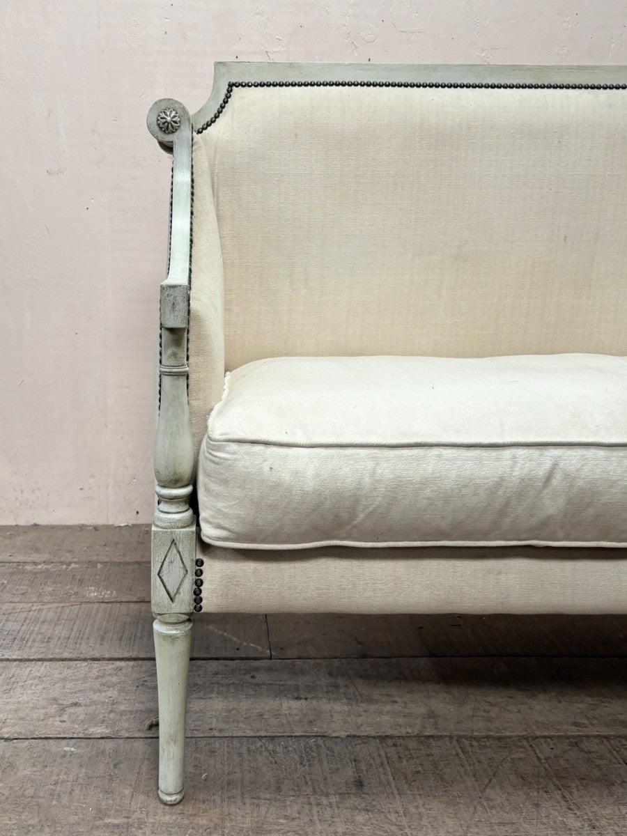 Directoire style bench seat 'as is'