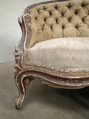 Louis XV style sofa for re-upholstery 'as is' (Reserved)