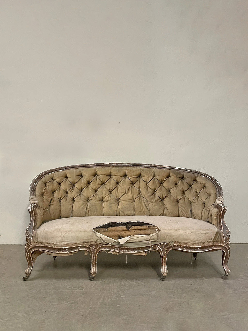 Louis XV style sofa for re-upholstery 'as is' (Reserved)