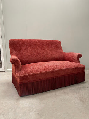 Napoleon III two-seater sofa 'as is'